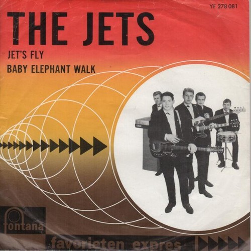 Jets jet fly - rare, 1965