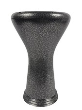 Doumbek Batteria Darbuka, Alluminio Fuso Professionale, Marca Bavly Music,17"Argento.