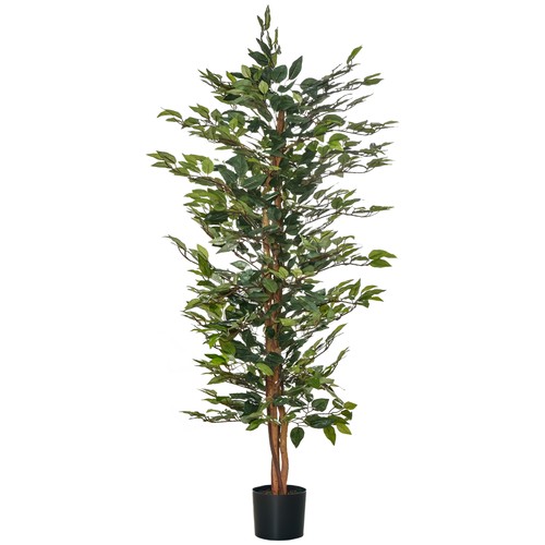Homcom pianta finta - finta, ficus