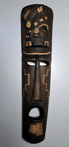 Maschera etnica tribale legno - maschera,
