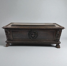 Cassapanca Antica in Noce del