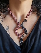 Collana Con Pietre Di Onice
