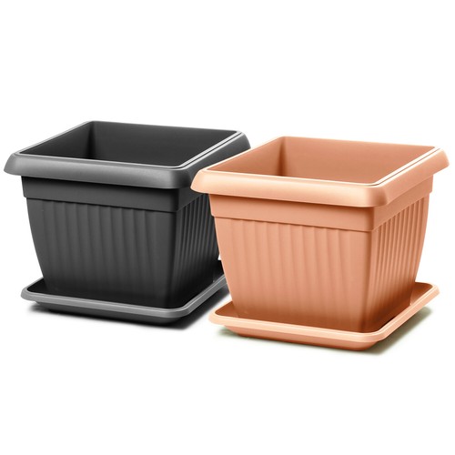 Vaso fioriera sottovaso - vaso,