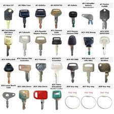 25 Key Set Heavy Equipment
