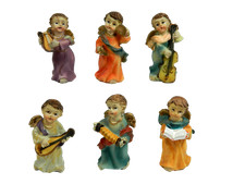 Angeli Musicanti Cm 4,5h - Angioletti Idea Regalo Natale Lavoretti Scuola