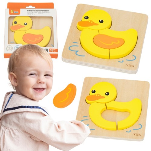 Puzzle legno viga anatra - -,