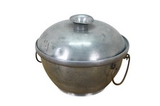 Antico scaldavivande in peltro