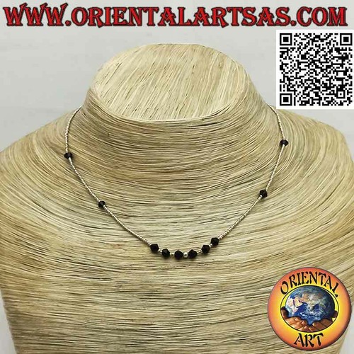 Collana girocollo perline - collana, di