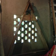 ANTICO SPARTINEVE SPAZZANEVE RABLON ATTREZZATURA ALTRI TEMPI TRATTORE 