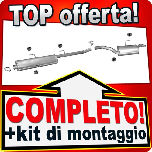 Scarico completo per fiat - scarico,