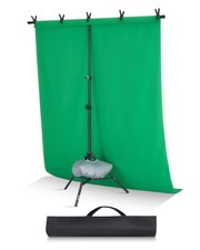 VEVOR Supporto per Fondale Fotografico Regolabile 154 x 198 cm con 1 Treppiede