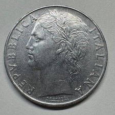 1957 Italy 100 Lire - Coin