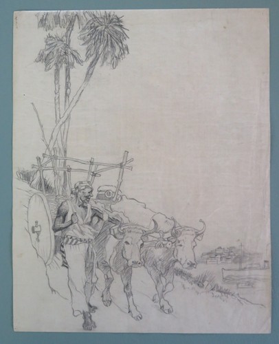 Scuola francese xix disegno - xix,