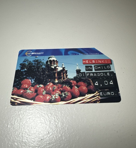 Scheda telefonica usata - telefonica,