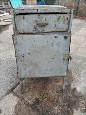 MOBILE IN METALLO INDUSTRIALE DA UFFICIO OFFICINA D'EPOCA MODERNARIATO anni 50