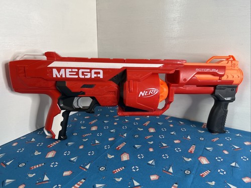 Pistola nerf mega rotofury - pistola,
