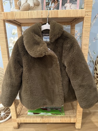 Giacca marrone pelliccia