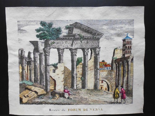 Gravure rome vue - ,