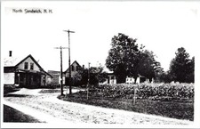 RPPC Veduta di North Sandwich
