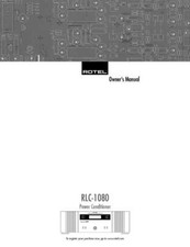 Rotel rlc 1080 - rotel, rlc-1080