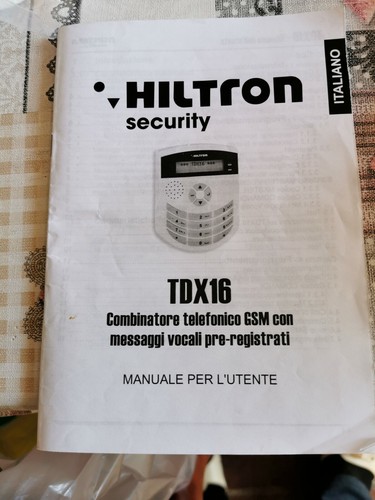 Allarme combinatore telefonico