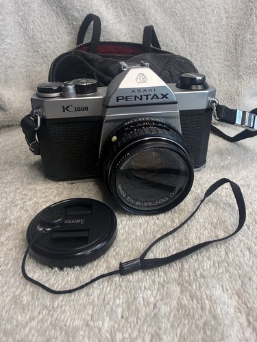 Asahi pentax k1000 - pentax, fotocamera