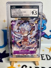 One Piece monkey d. luffy promotional pirates CGC 10 #p-041 ENG (no bgs psa 10 )