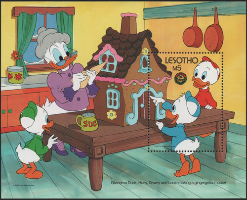 Foglietto natale 1986 - "natale",,