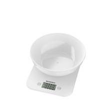 Bilancia digitale da cucina precisa fino a 5kg funzione tara ciotola rimovibile