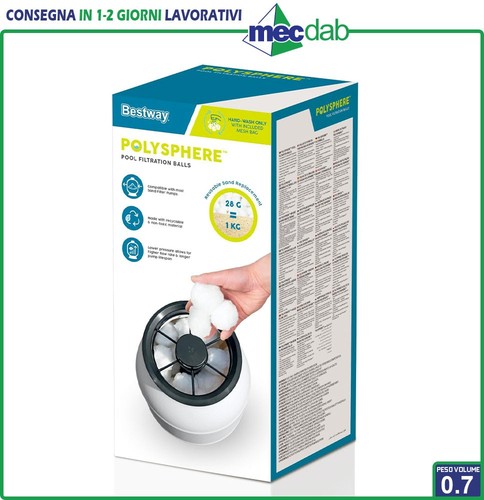 Sfere filtranti per pompa - sfere, di