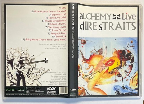 Dvd dire straits - dvd, alchemy