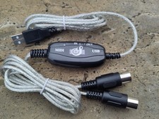 Interfaccia MIDI USB Cavo