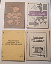 Army signal manuals lot - us,