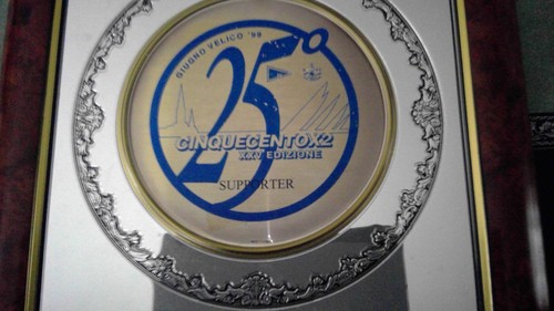 Targa commemorativa - targa,