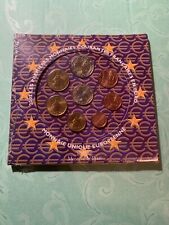 FRANCIA 2002 serie Divisionale 8 valori 1 2 5 10 20 50 cent 1 2 euro in FDC