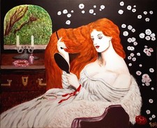 DANTE Lady Lilith Toile Peinte