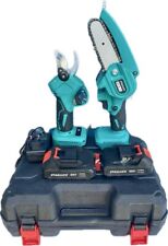 Mini motosega e forbice da