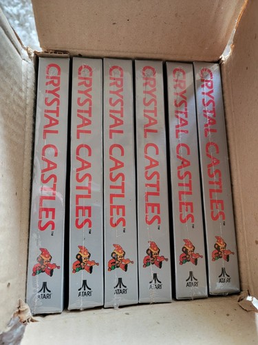 Atari 2600 crystal castles - atari,
