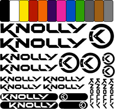 KNOLLY adesivo sticker bici