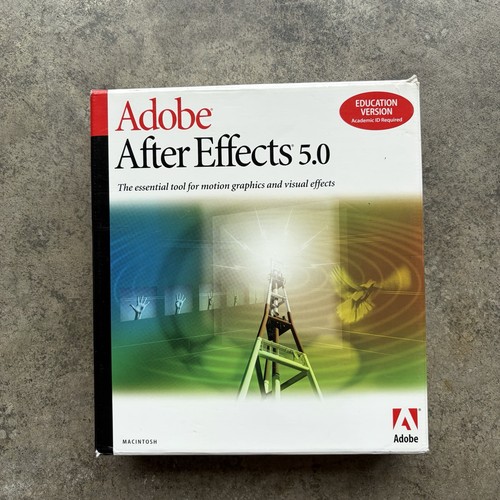 Adobe after effects dvd - adobe, 5.0
