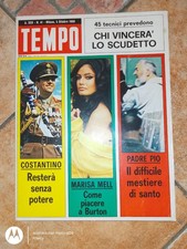 TEMPO 5 10 68 MARISA MELL PADRE PIO ERCOLE PATTI MILAN PILLOLA DIABOLIK PASOLINI