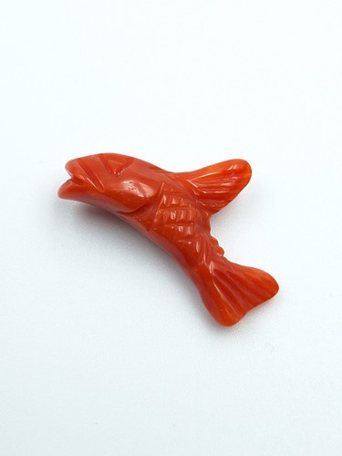 Antico ciondolo cameo pesce - ciondolo,