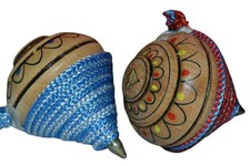 TROTTOLA IN LEGNO VINTAGE