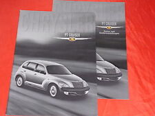 CHRYSLER PT Cruiser Classic Touring Limited Prospekt Brochure Depliant von 2001