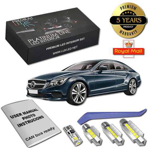 Mercedes w218 cls - interni, led