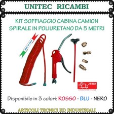 Kit spirale aria cabina per camion DAF SCANIA VOLVO RENAULT MERCEDES MAN