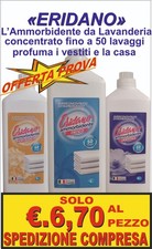 ERIDANO 12 AMMORBIDENTE CONCENTRATO DA LAVANDERIA PROFESSIONALE "FRESCO"