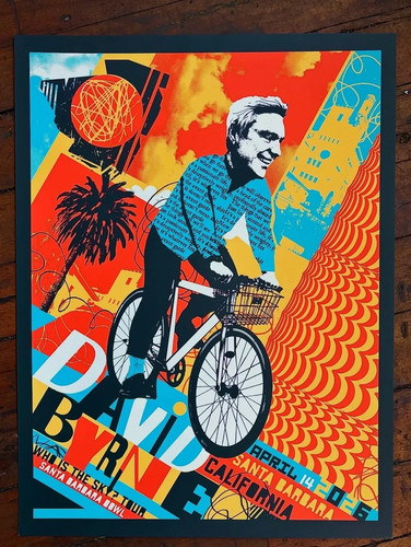 Poster david byrne santa - poster,