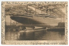 Amburgo, piroscafo Bismarck, nave più grande del mondo, impilabile