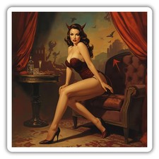 Pin Up Girl Adesivo Vinile